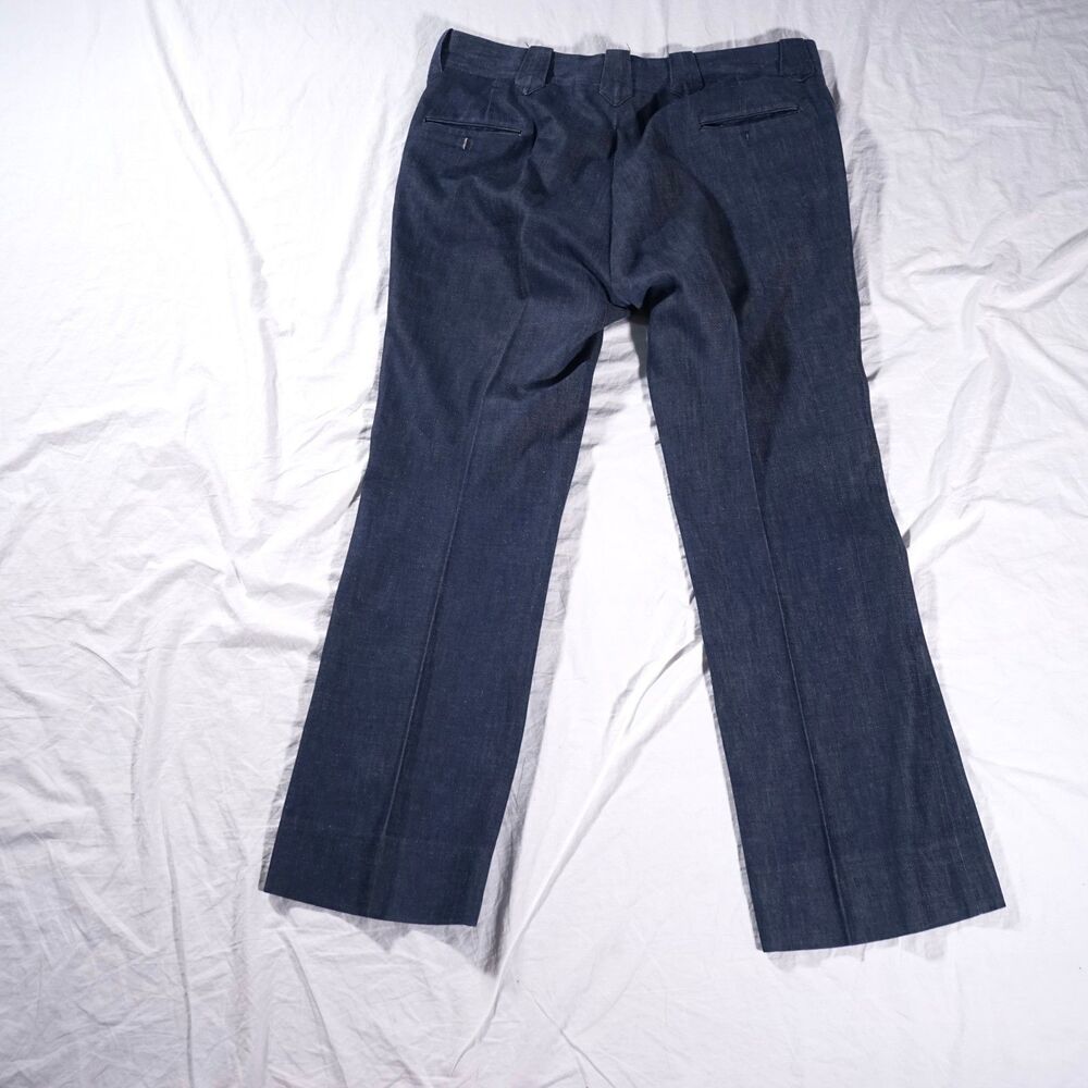 Prestige West Denim 2 Piece Suit Vintage Cowboy Western Set Fits 46R 39x32 Rare - Picture 8 of 13